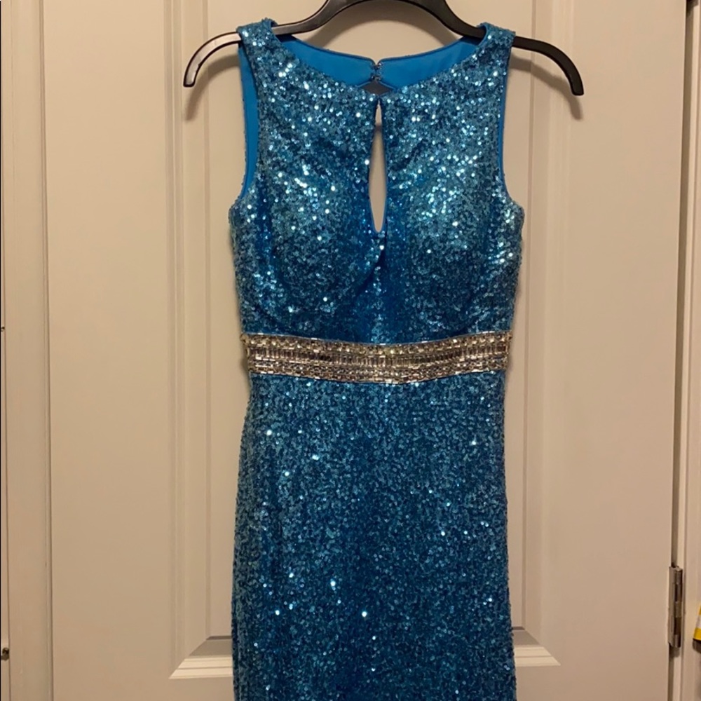 Madison James formal floor length dress